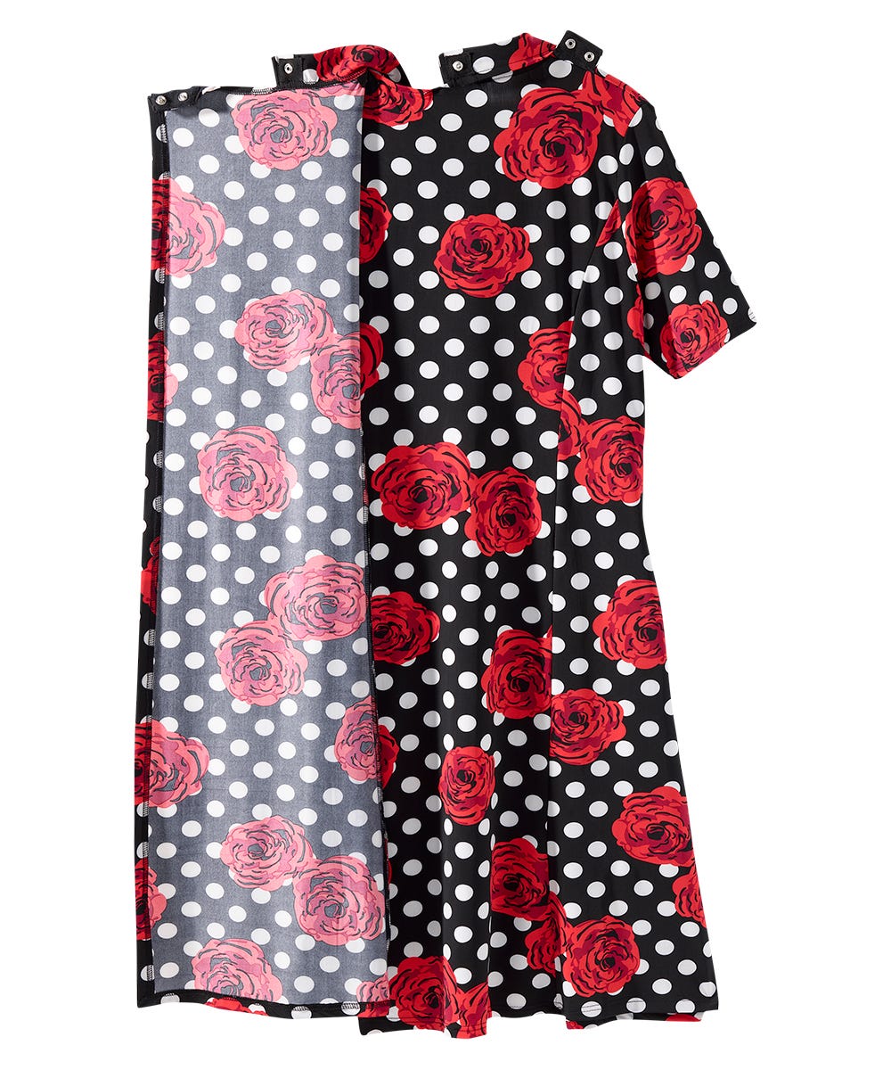 Women's Open Back Collared Dress