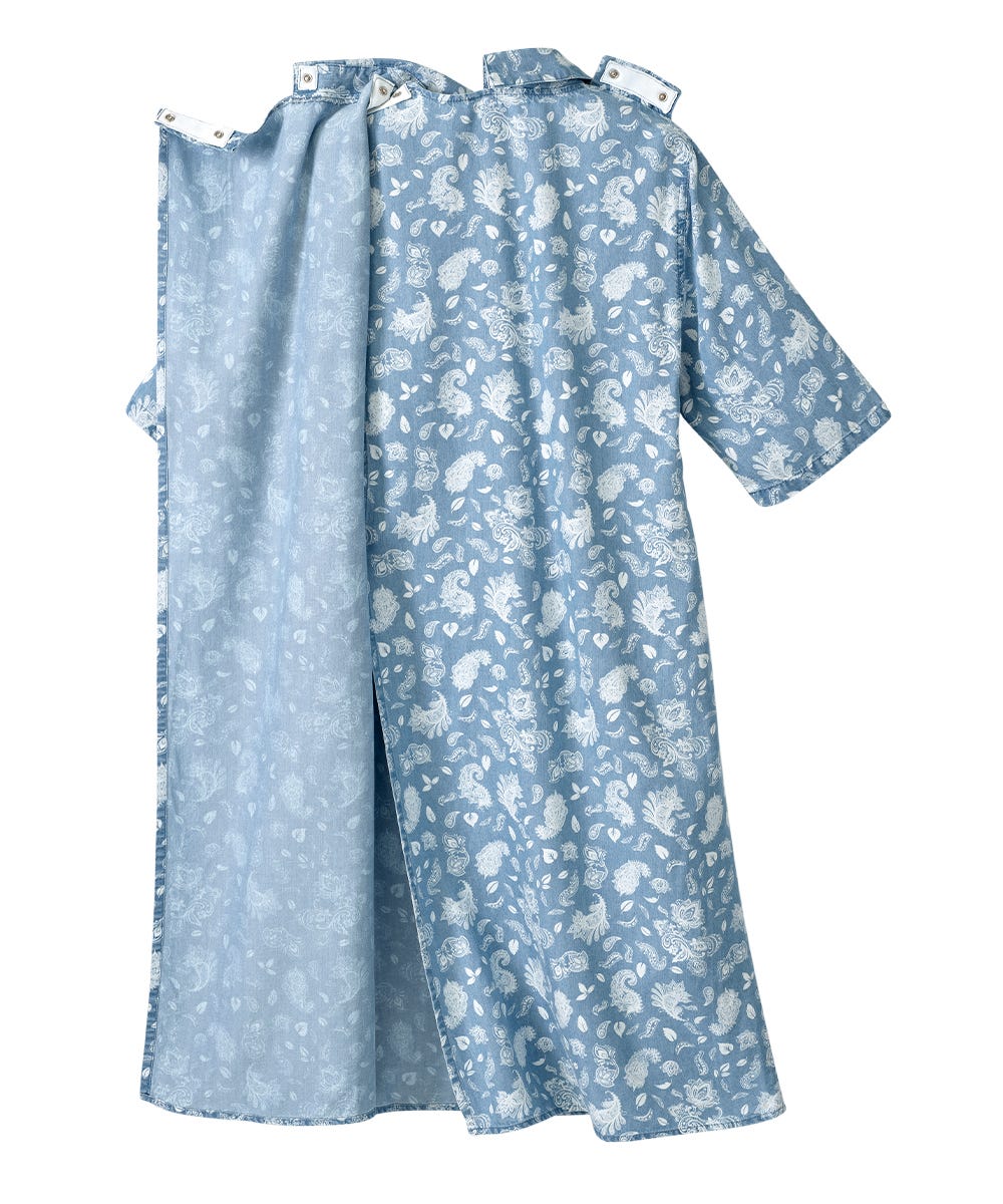 Women's Adaptive Open Back Collared Dress