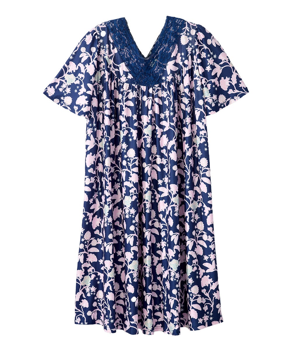 Women's Buttery Soft Easy-On Lounge Dress/ Nightgown