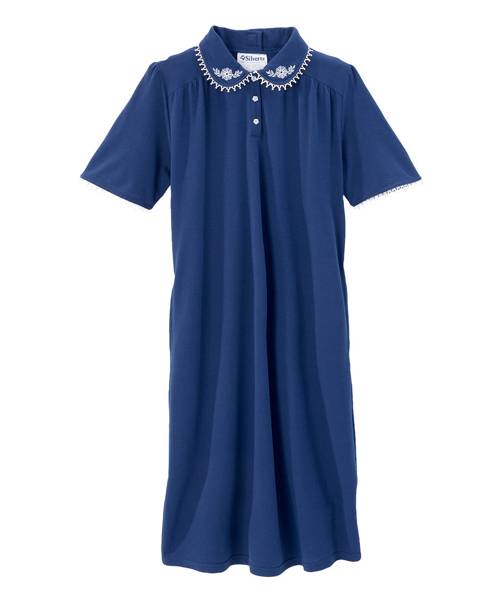 Women's Open Back Polo Dress
