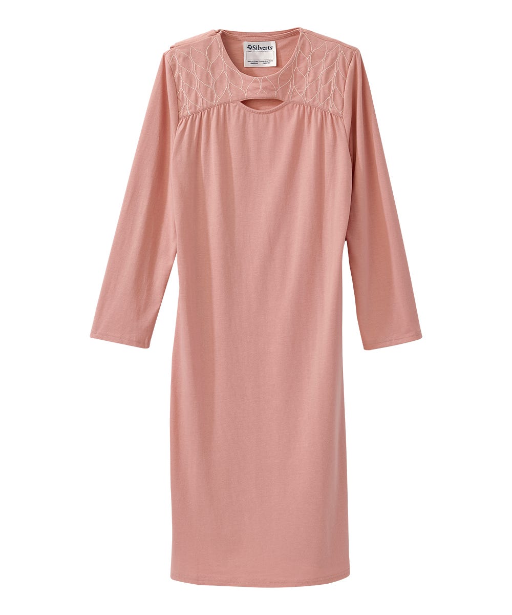 Women's Open Back Keyhole Dress