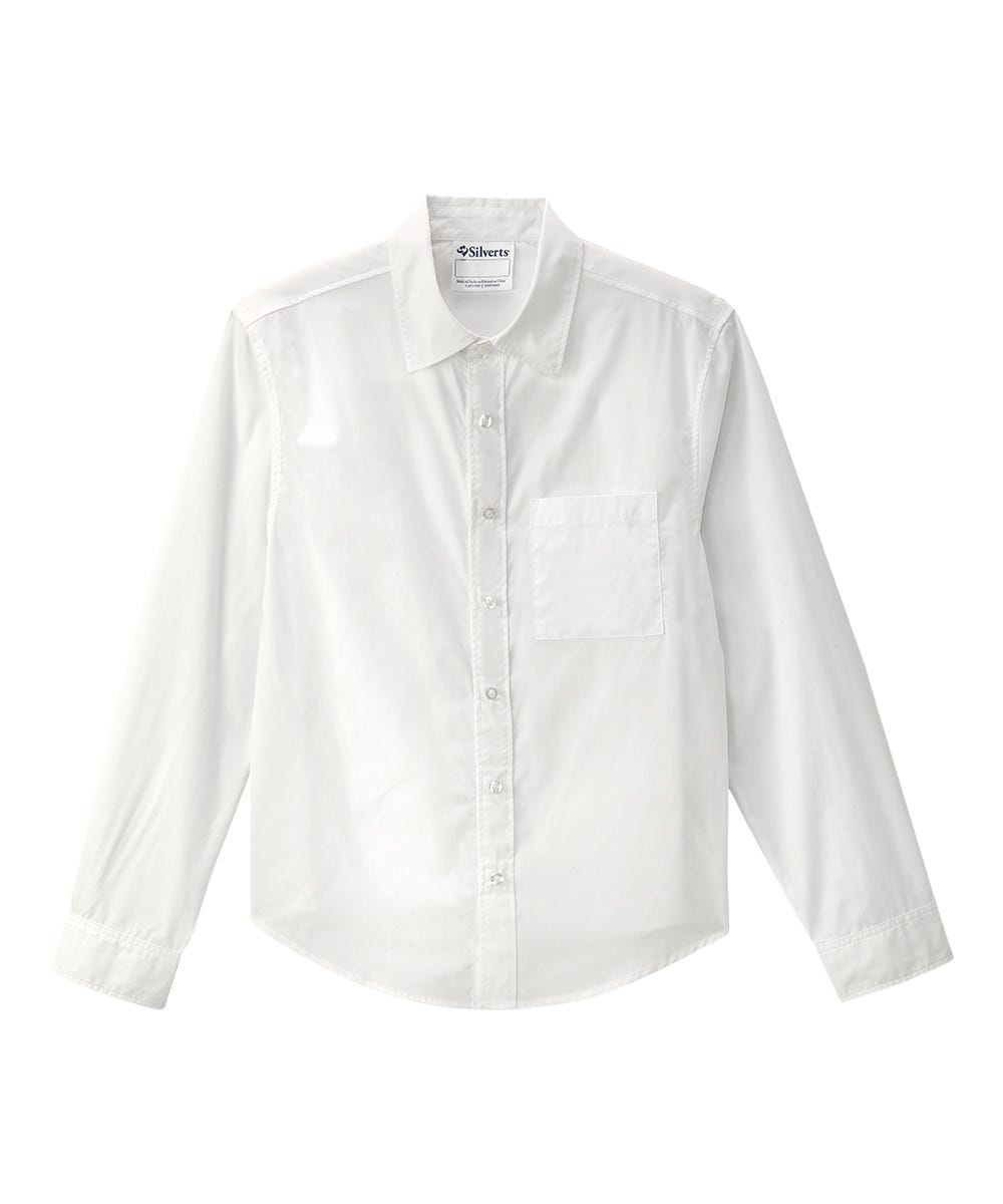 Silverts Men's Self Dressing Magnetic Buttons Dress Shirt, Size 2XL, White Silverts Men's Self Dressing Magnetic Buttons Dress Shirt, Size 2XL, White