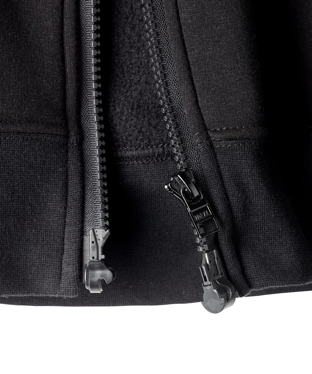 Womens Magnetic-Zipper Hoodie with Pockets