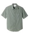 Magnetic Buttons Mens Short Sleeve Shirt - Clearance