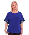 Women's Self Dressing Top with Wide Sleeves