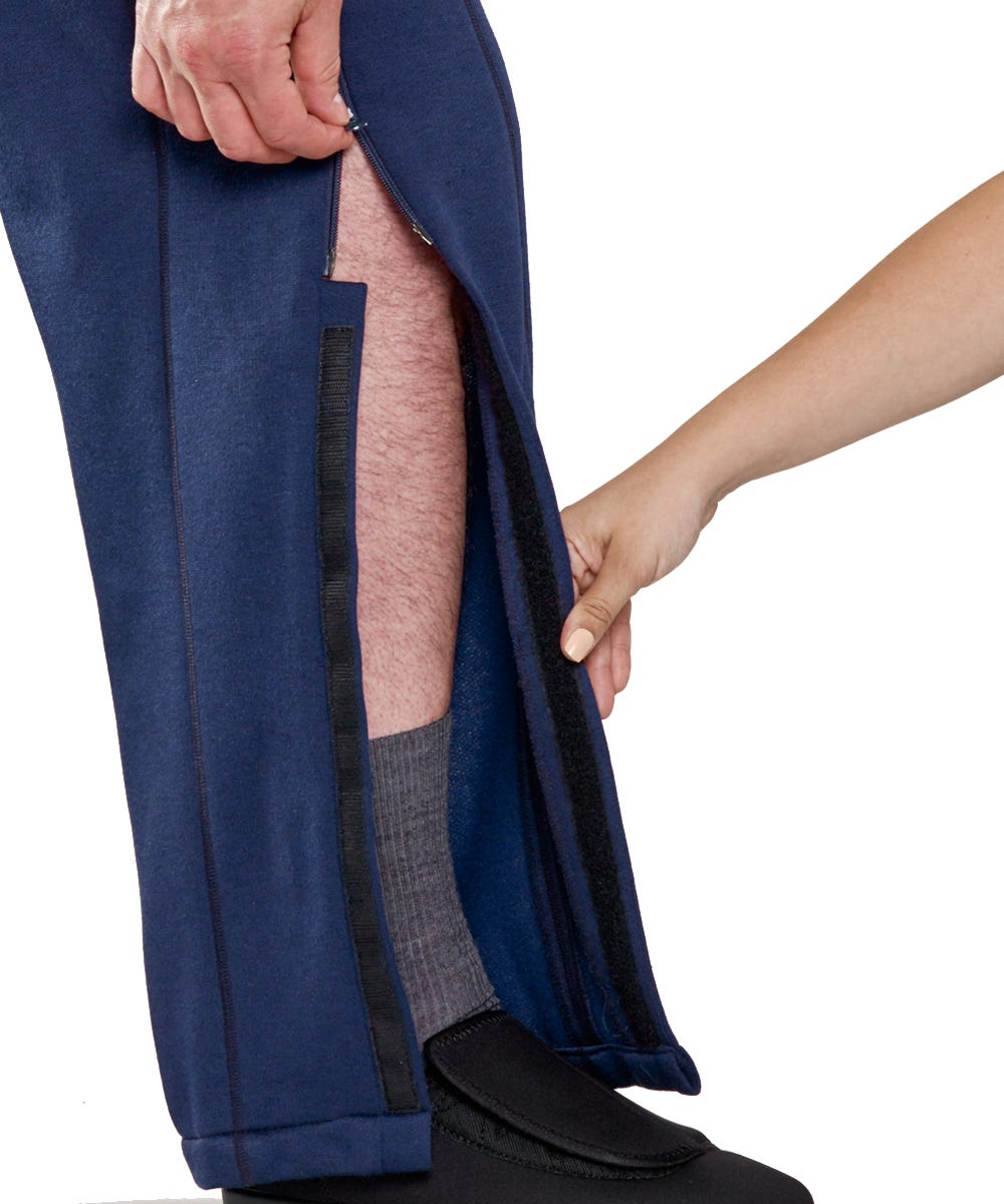 Quality Mens Side Zip Pants - Clearance