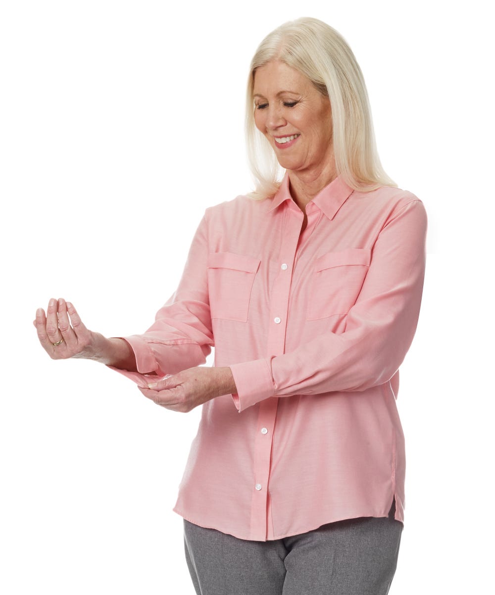 Women's Magnetic Closure Top for Arthritis - Clearance