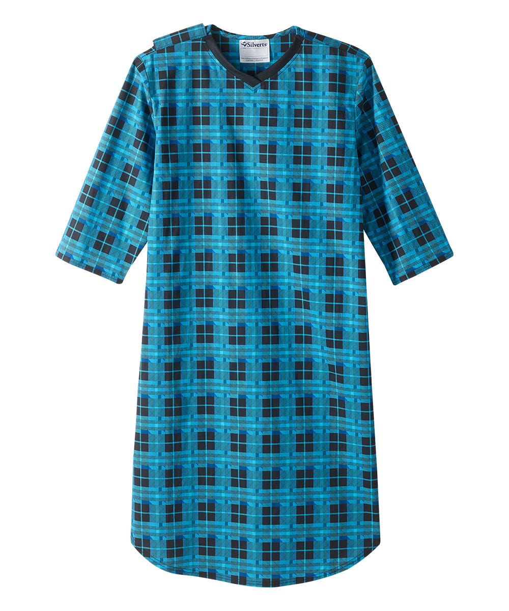 Men's Flannel Hospital Gowns - Clearance