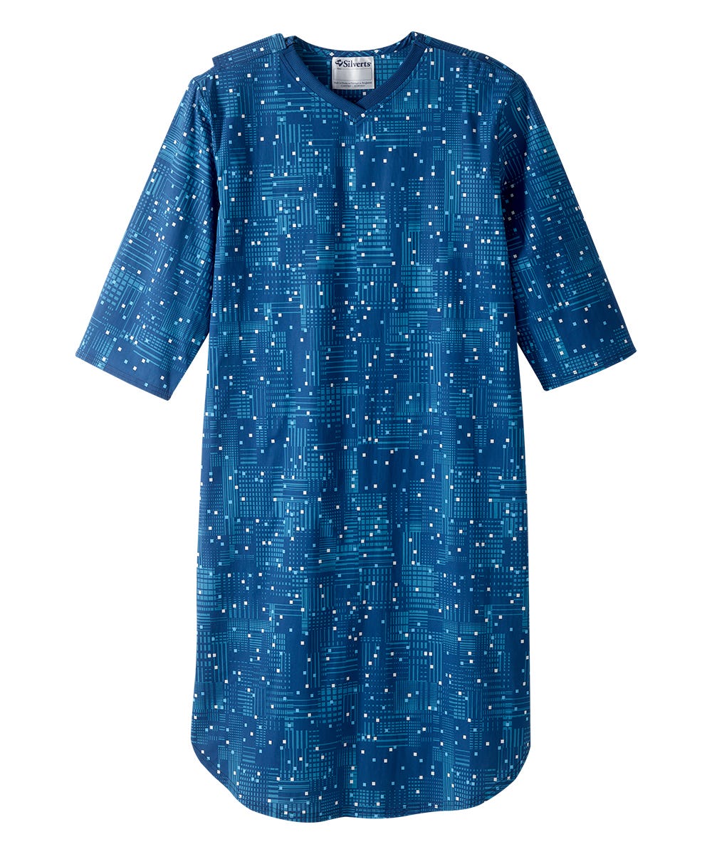 Men's Flannel Hospital & Home Care Gown