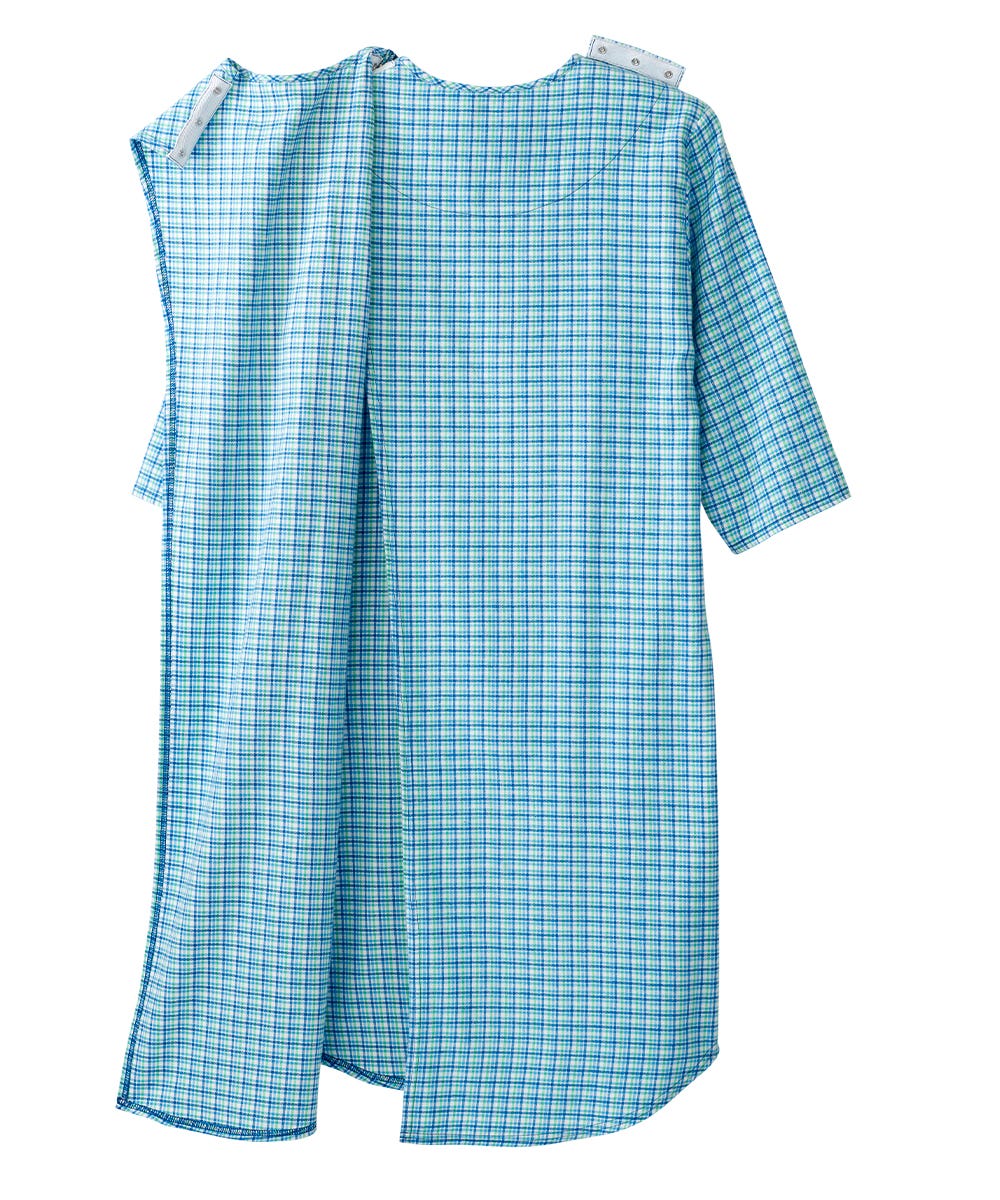 Men's Flannel Hospital & Home Care Gown