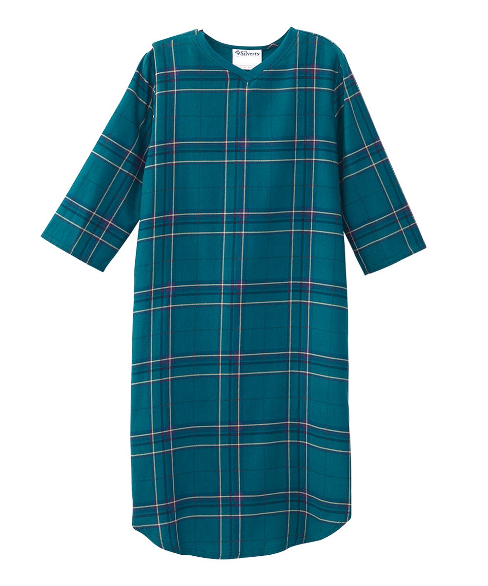 Men's Flannel Hospital & Home Care Gown