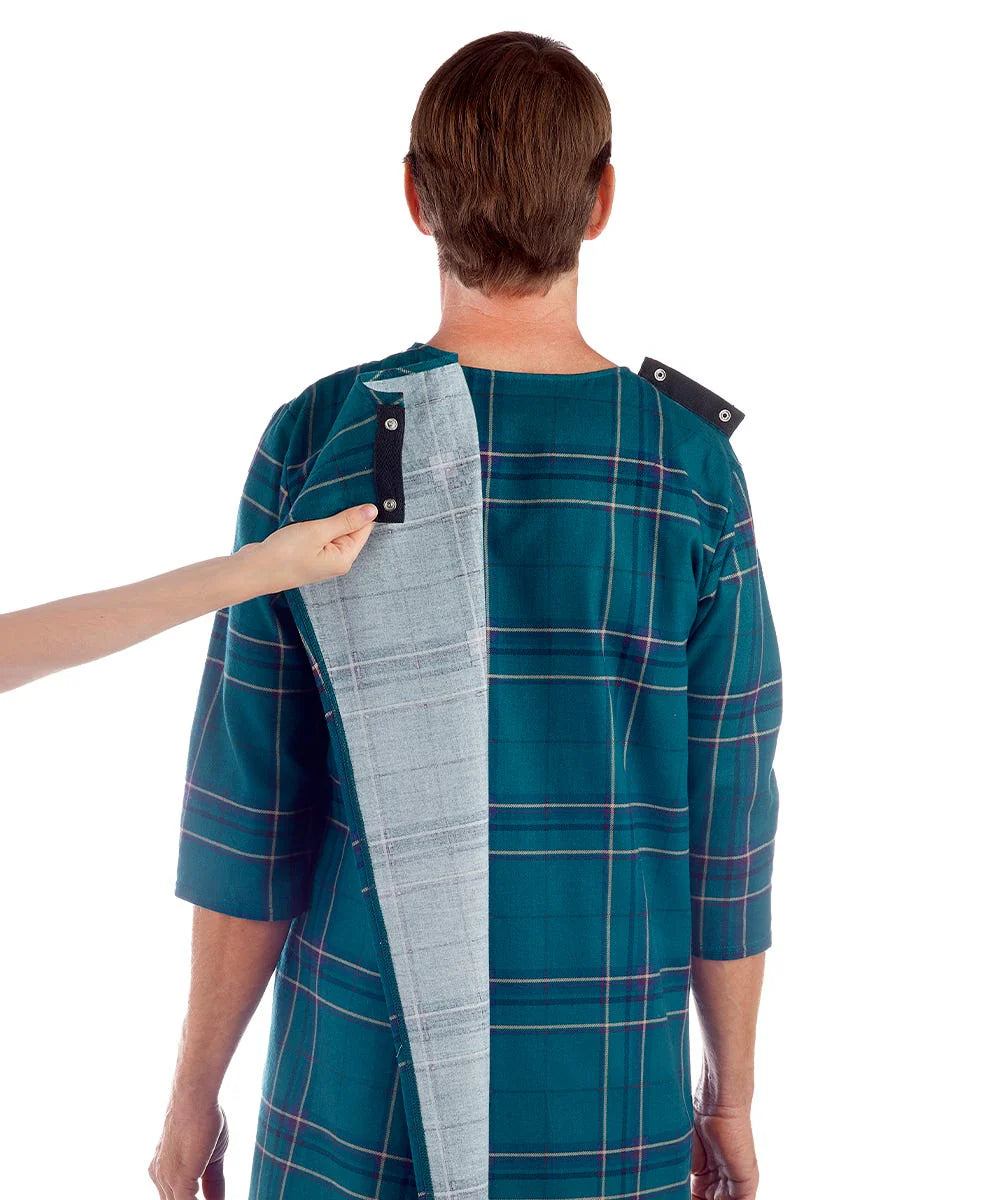 Men's Flannel Hospital & Home Care Gown