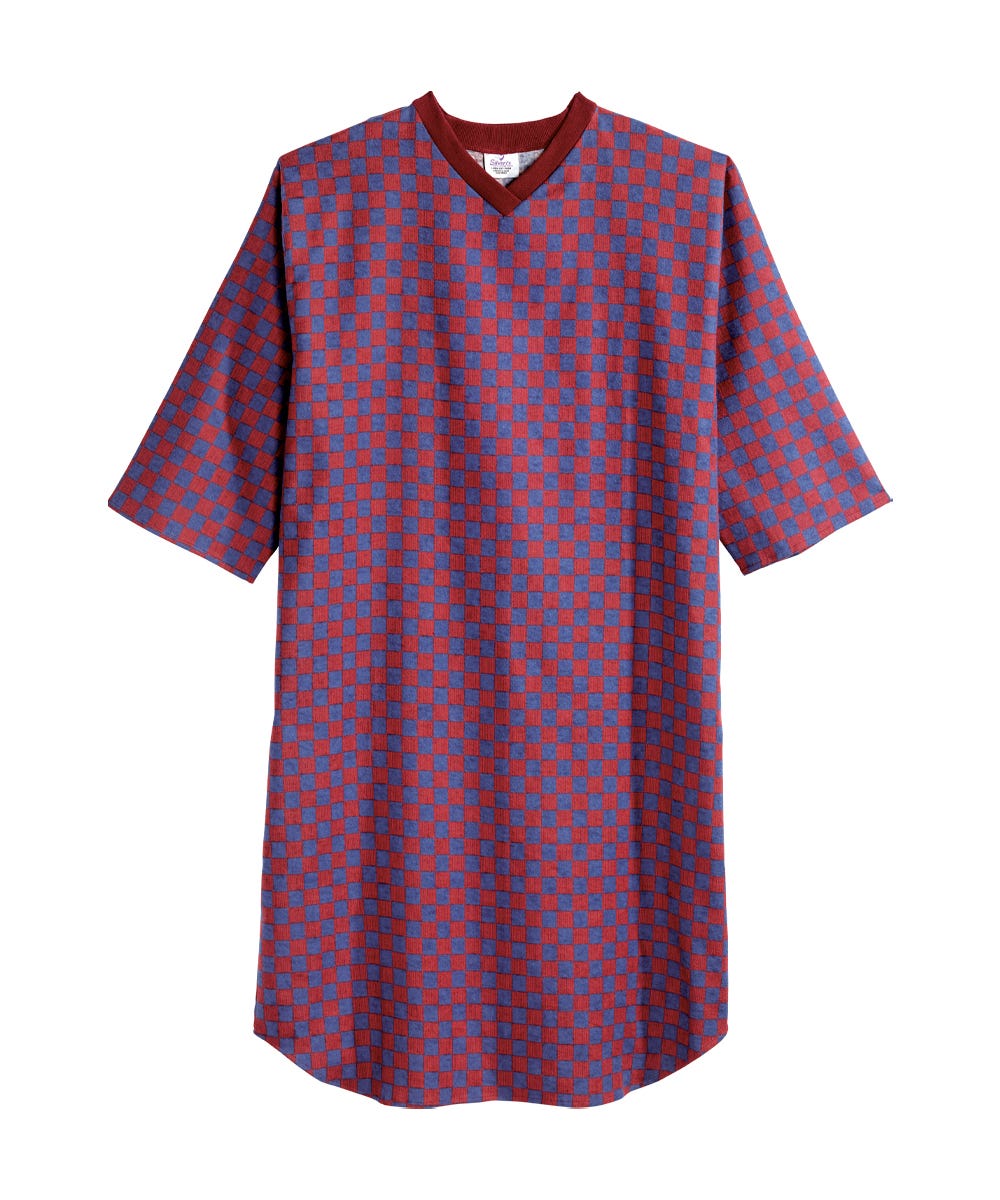 Men's Flannel Hospital Gowns - Clearance