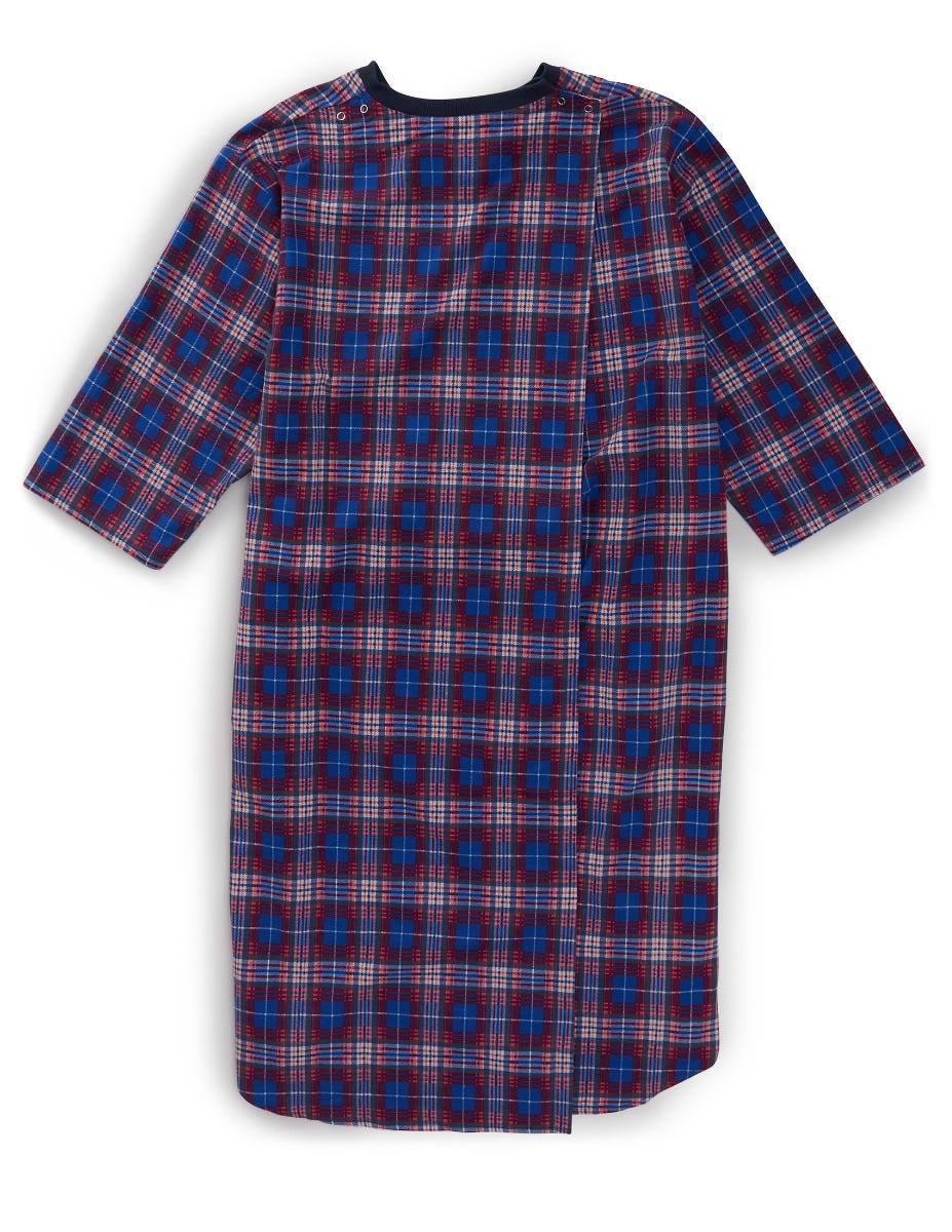 Men's Flannel Hospital Gowns - Clearance