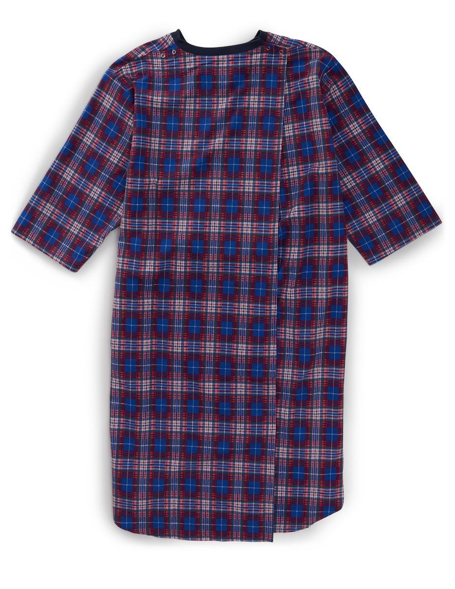 Men's Flannel Hospital & Home Care Gown