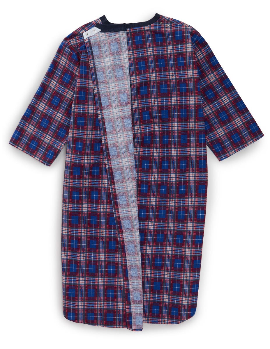 Men's Flannel Hospital & Home Care Gown
