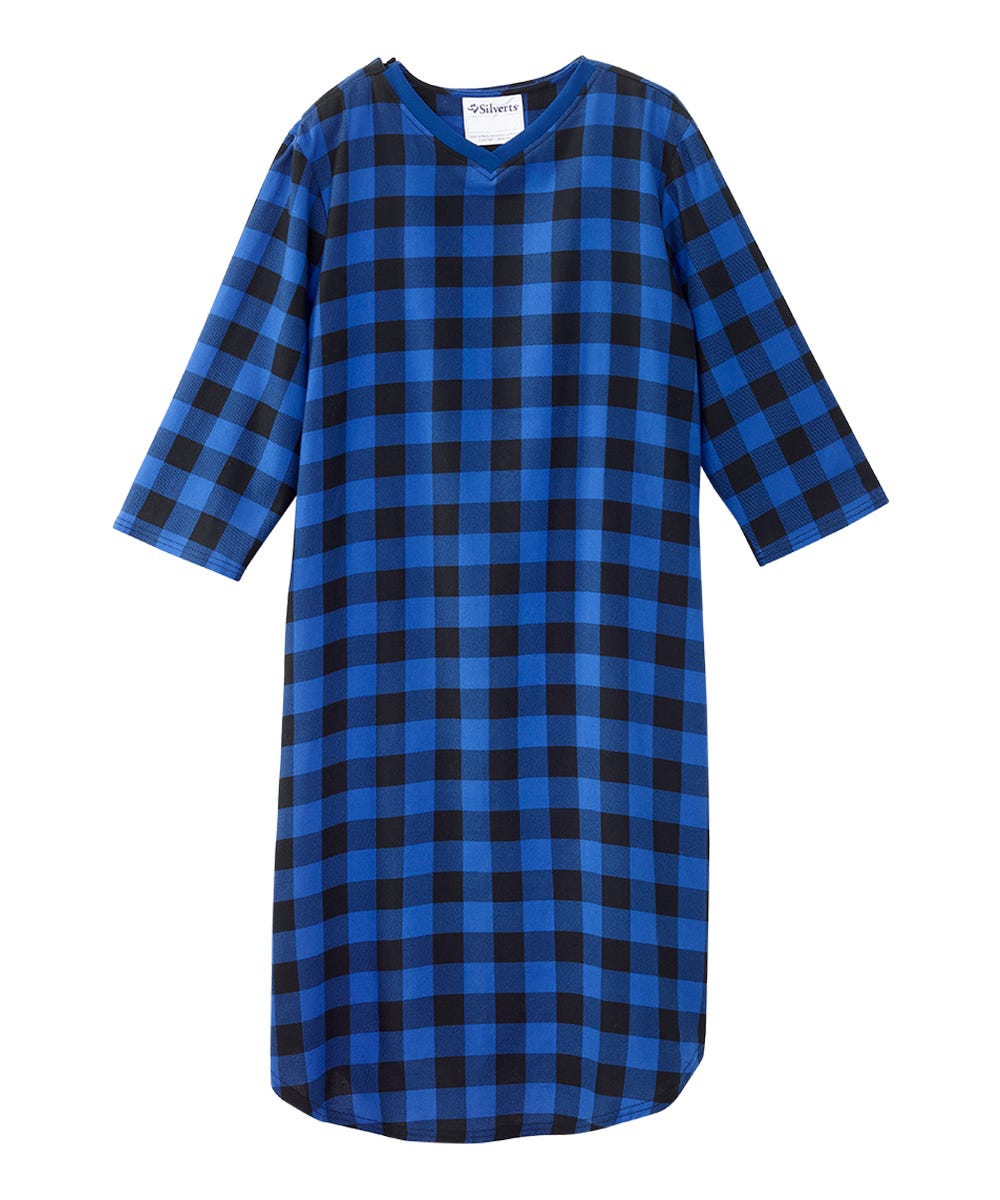Men's Flannel Hospital & Home Care Gown