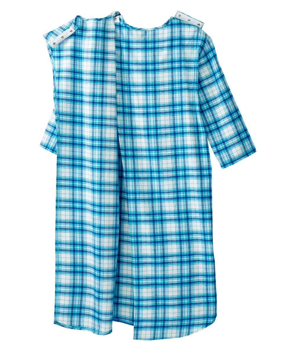 Men's Flannel Hospital & Home Care Gown