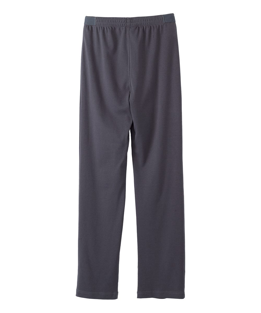 Mens Arthritis Easy Grip Wide Leg Pull On Pants