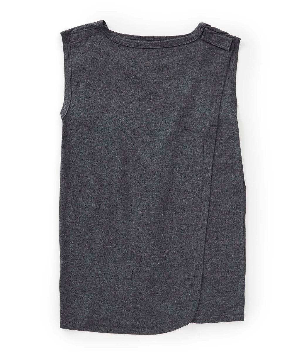Mens Soft Modal Open Back Undervest - Clearance