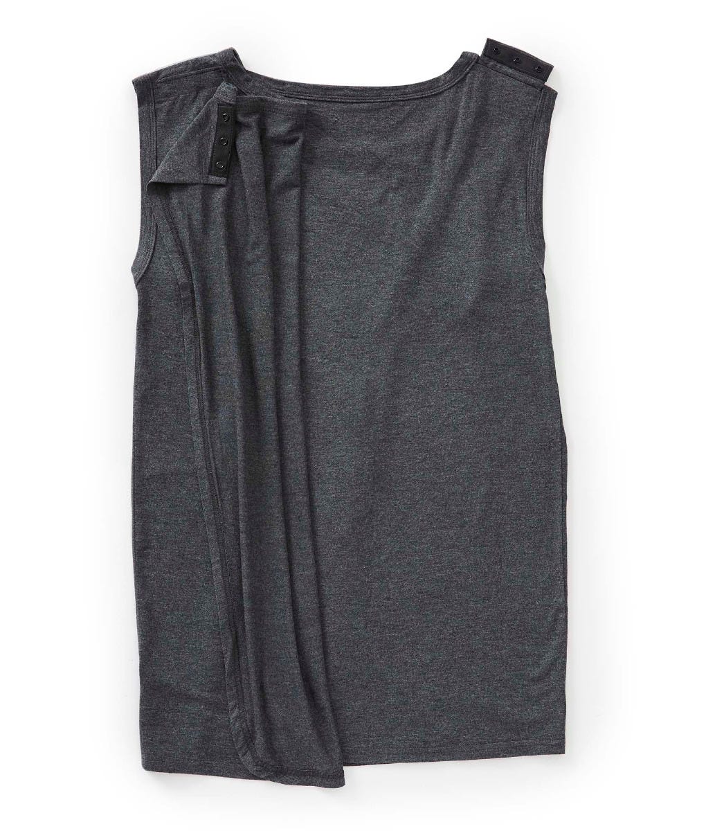Mens Soft Modal Open Back Undervest - Clearance