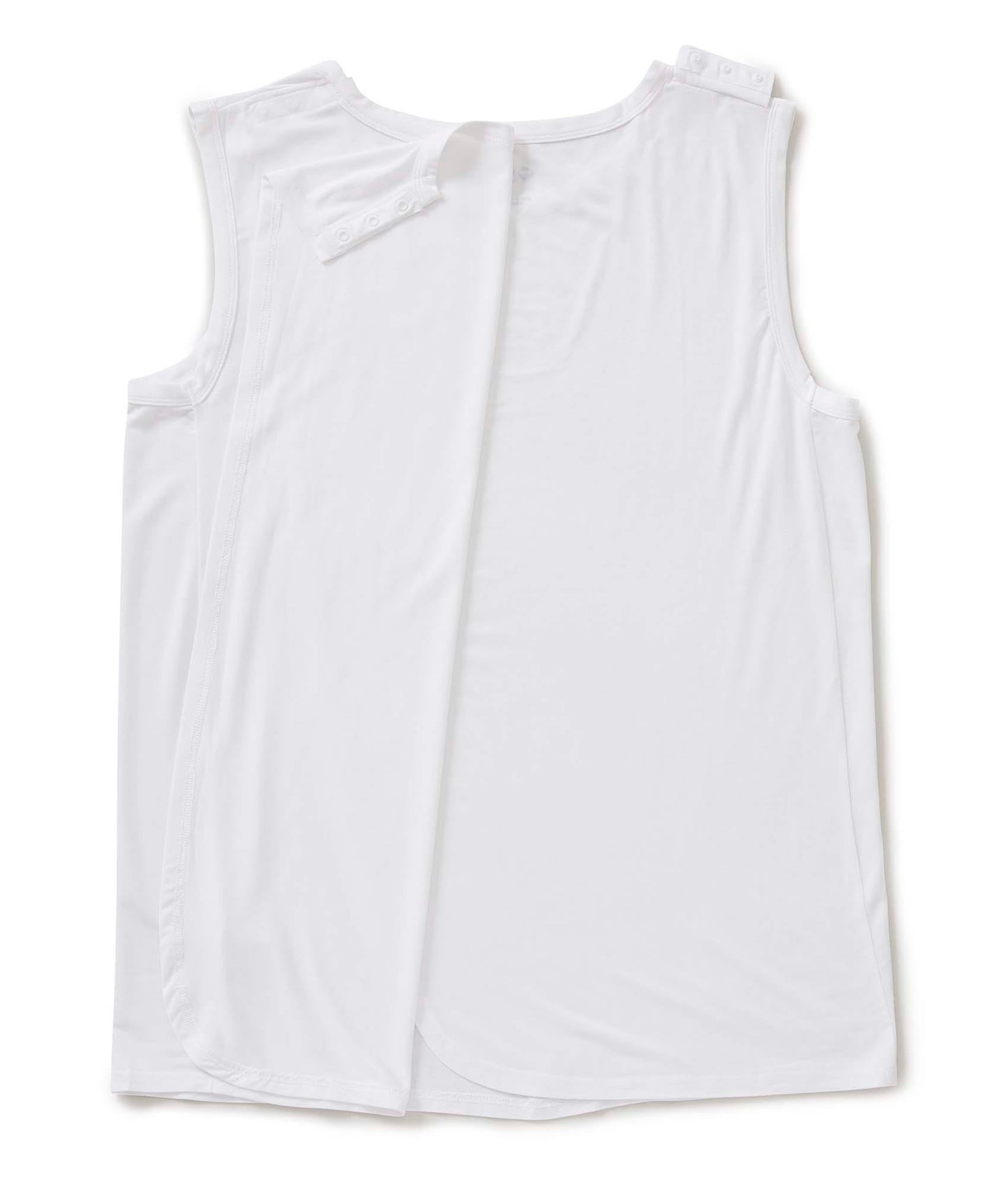 Mens Soft Modal Open Back Undervest - Clearance