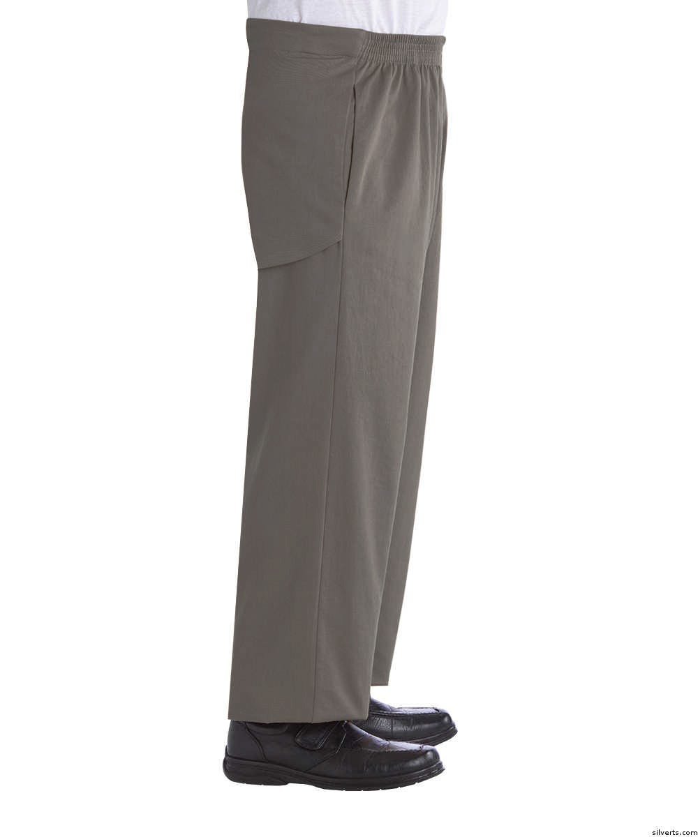 Men's Open Back Cotton Trouser Pant - Clearance