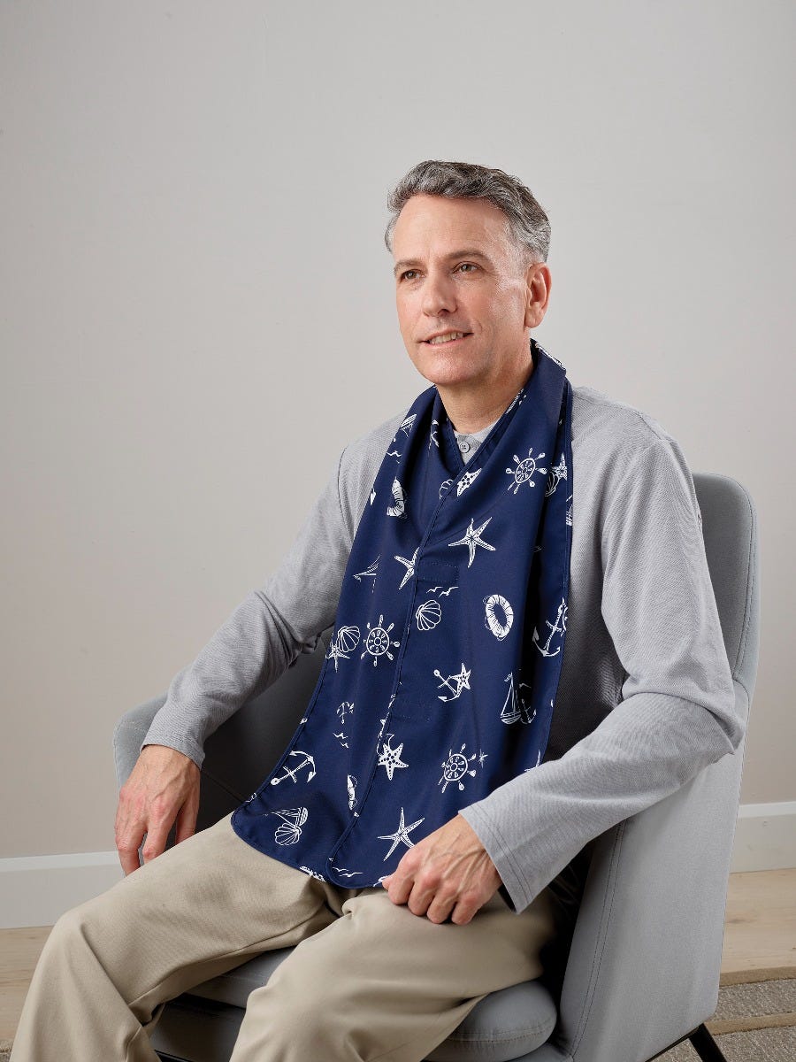 Unisex Adaptive Bib Scarf