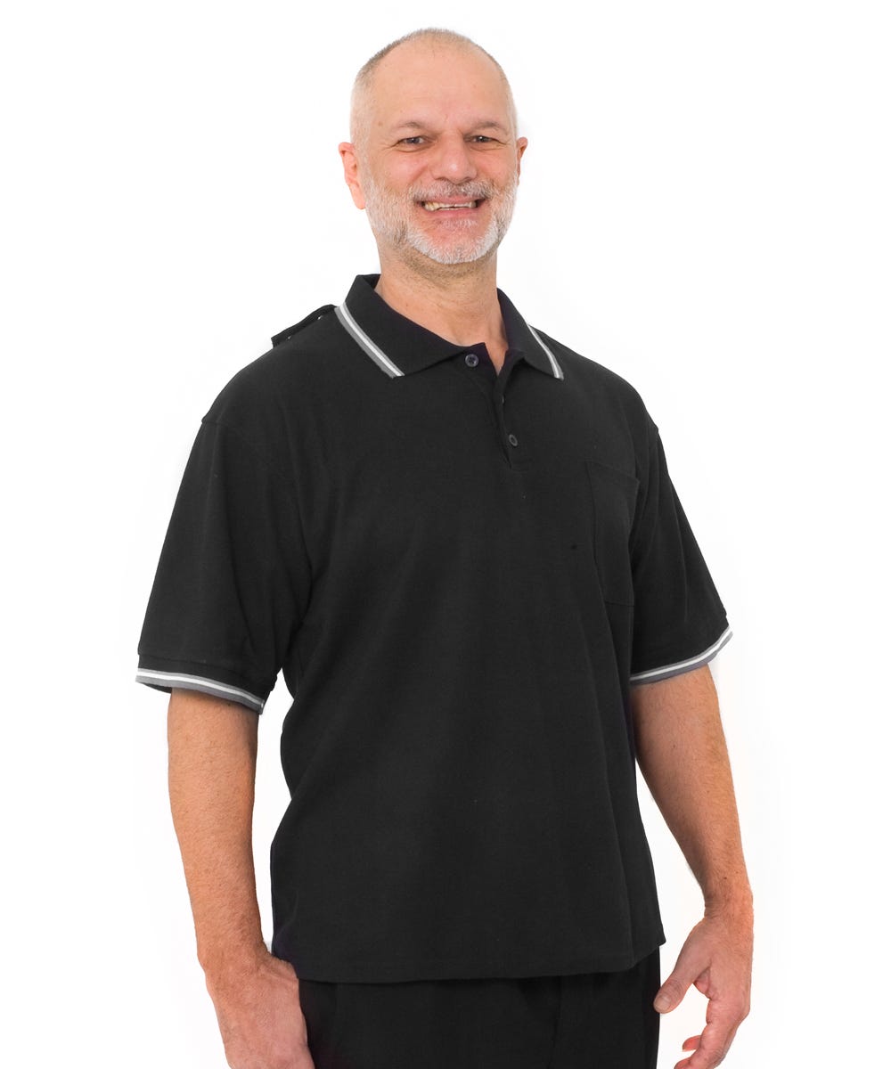Handsome Adaptive Polo Shirt Tops - Clearance