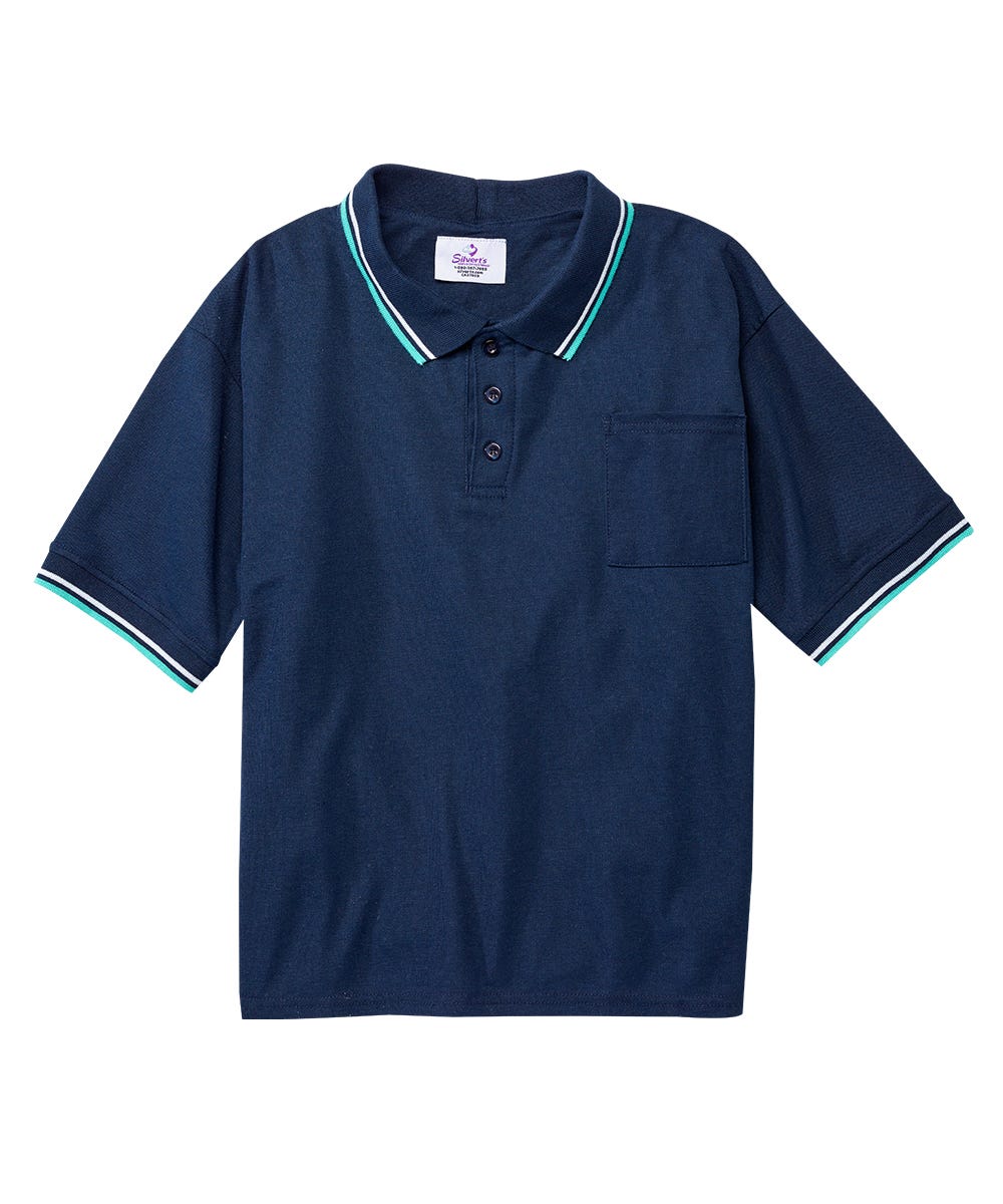 Handsome Adaptive Polo Shirt Tops - Clearance