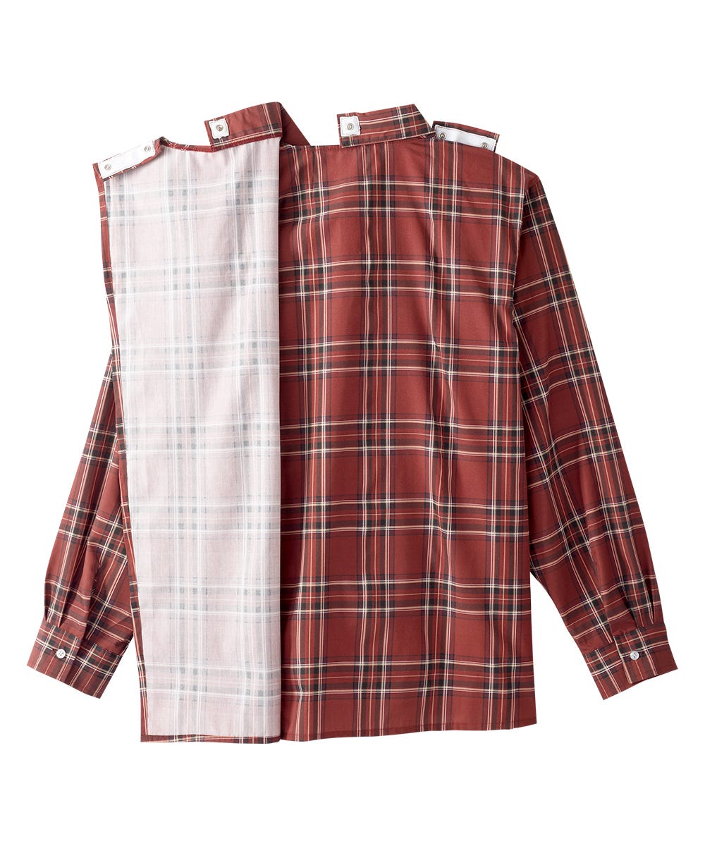 Men's Open Back Adaptive Sport Shirt