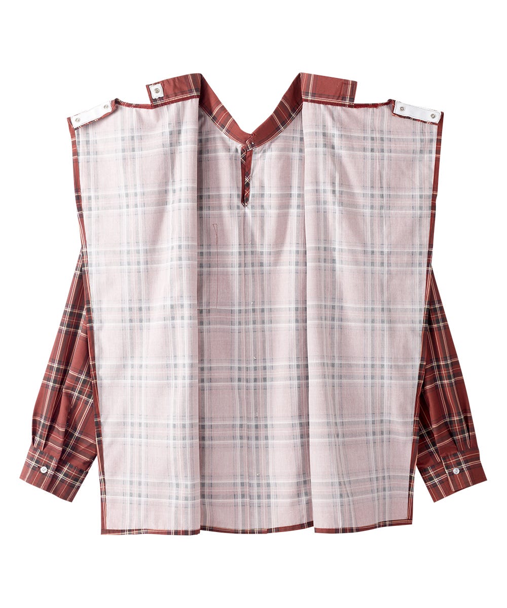 Men's Open Back Adaptive Sport Shirt