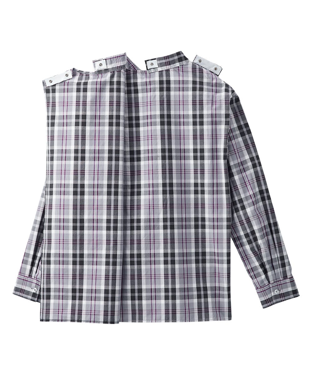 Men's Open Back Adaptive Sport Shirt