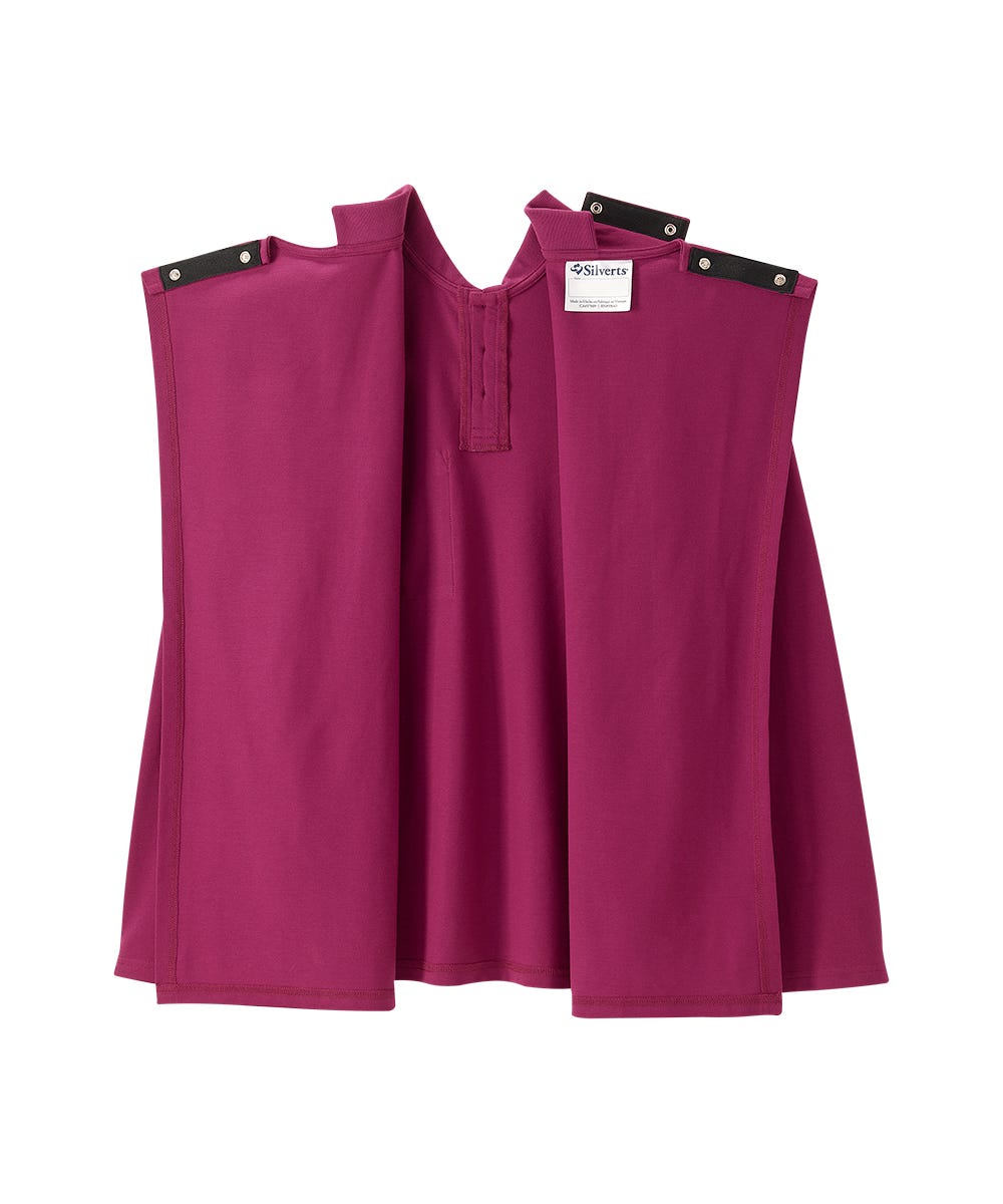 Men's Adaptive Open Back Polo Shirt with Long Sleeves