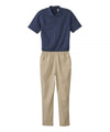 Men's Stay Dressed Jumpsuit with Short Sleeve Polo Shirt