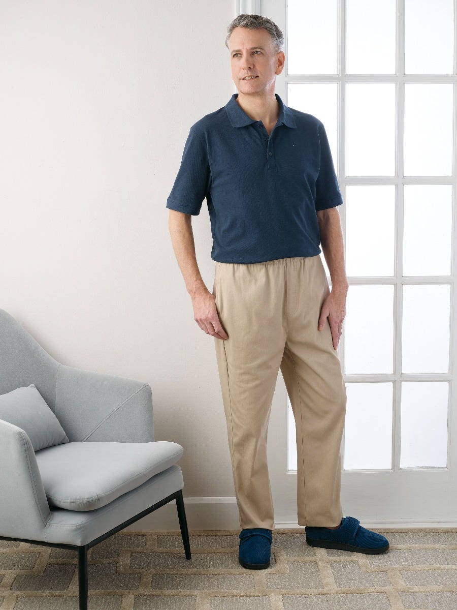 Men's Stay Dressed Jumpsuit with Short Sleeve Polo Shirt