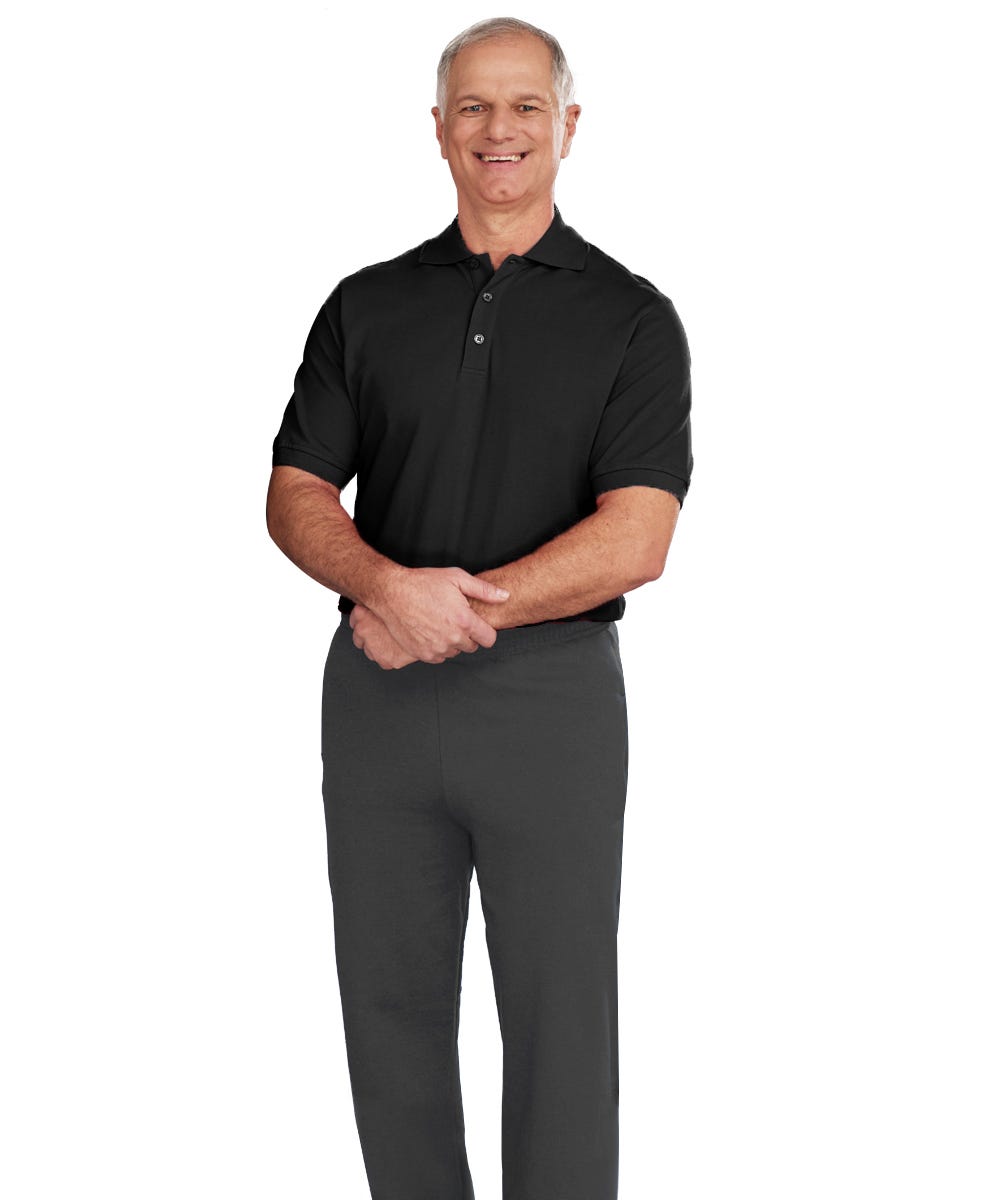 Men's Stay Dressed Jumpsuit with Short Sleeve Polo Shirt