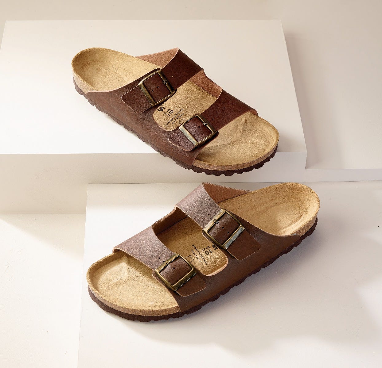 Mens Slip-On Shock-Absorbing Adjustable Sandals