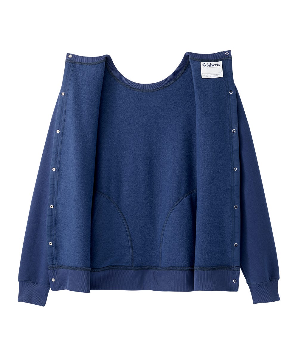 Men's Open Back Adaptive Fleece Sweatshirt