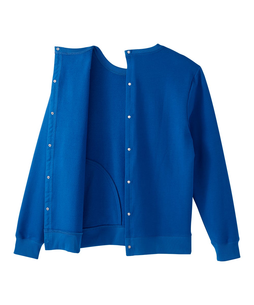 Men's Open Back Adaptive Fleece Sweatshirt