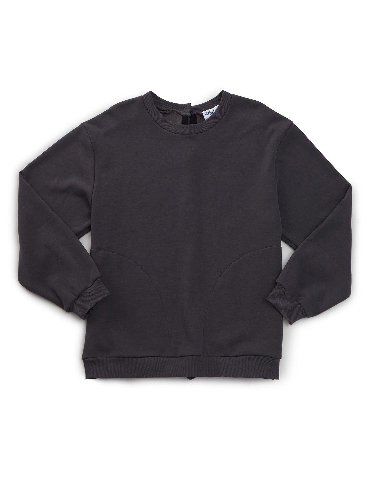 Men's Open Back Adaptive Fleece Sweatshirt - Clearance