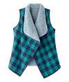 Women's Reversible Sleeveless Shrug - Clearance