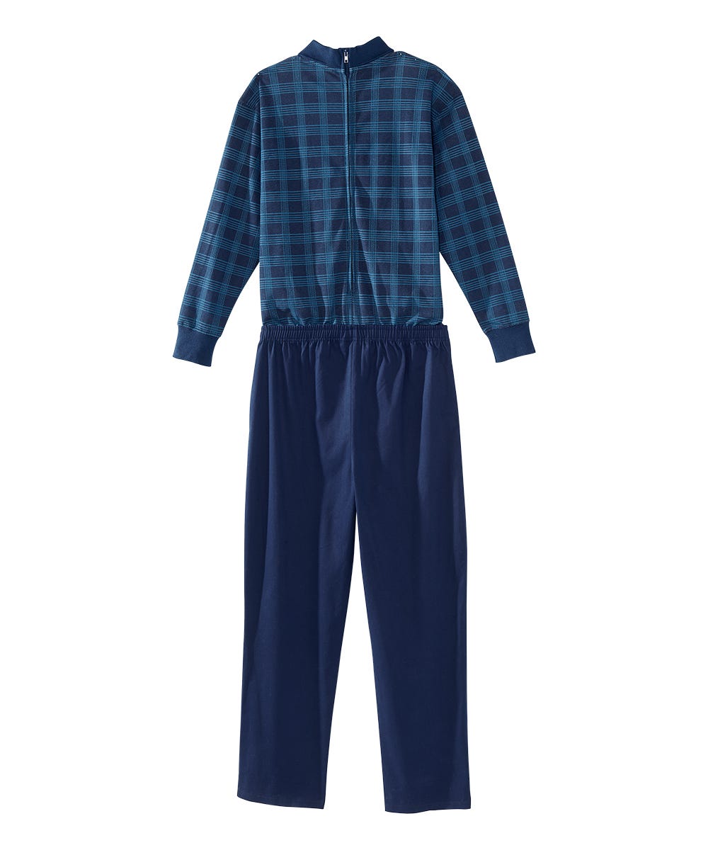 Men's Stay Dressed Jumpsuit with Long Sleeve Polo Shirt