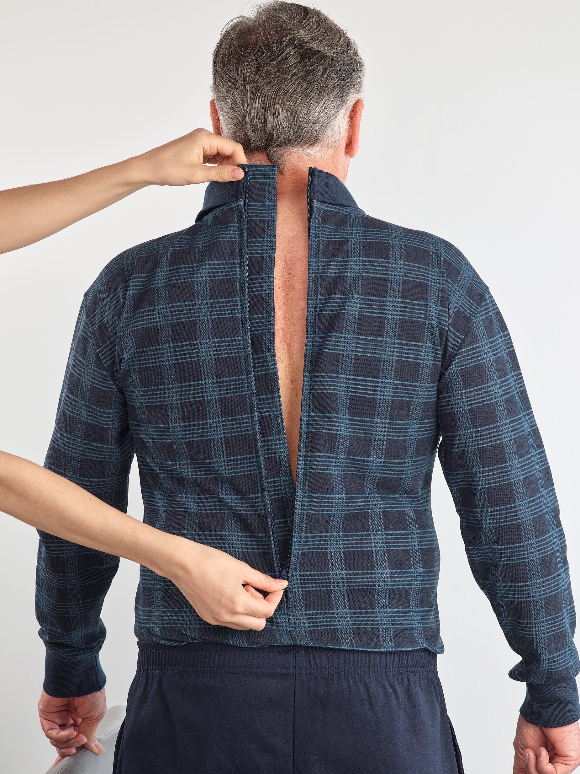 Men's Stay Dressed Jumpsuit with Long Sleeve Polo Shirt