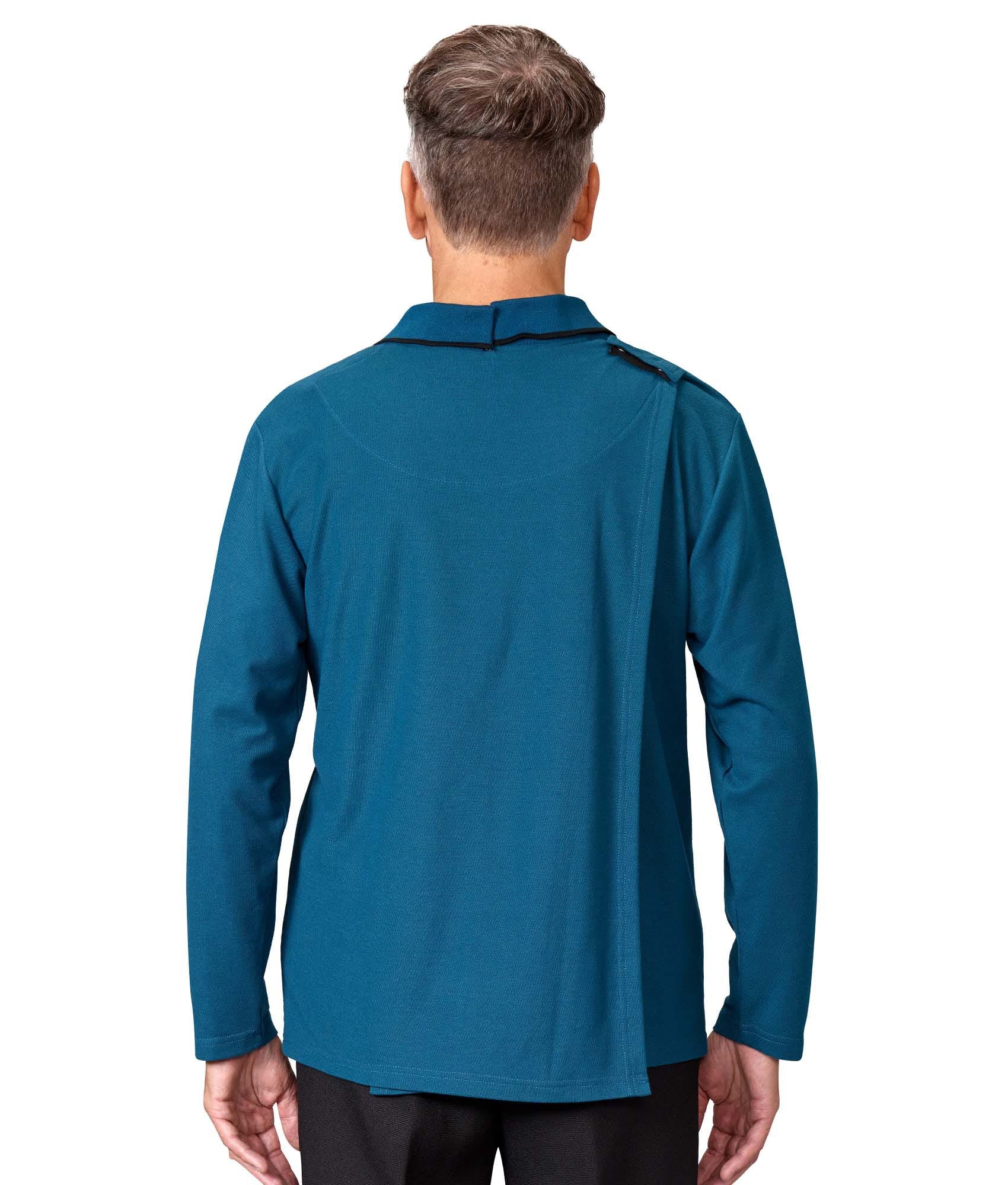 Men's Open Back Polo Shirt