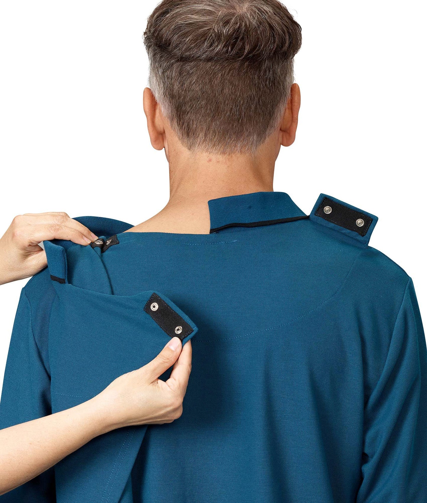 Men's Open Back Polo Shirt