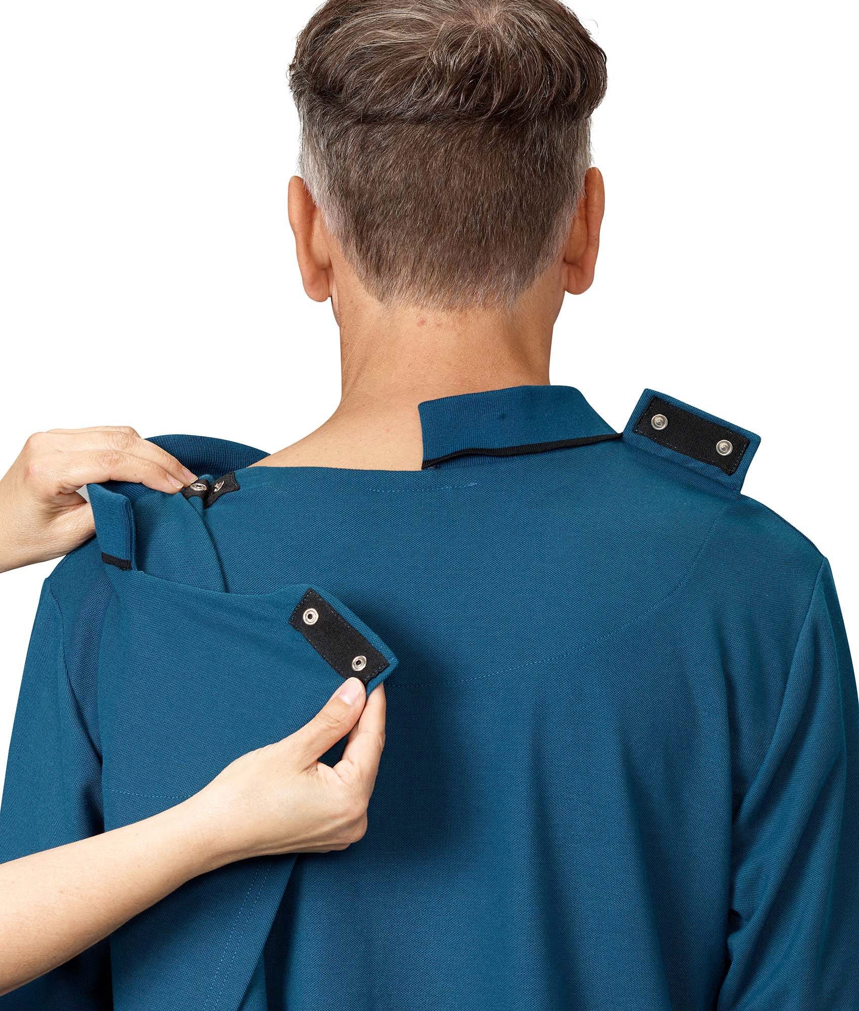 Men's Open Back Polo Shirt