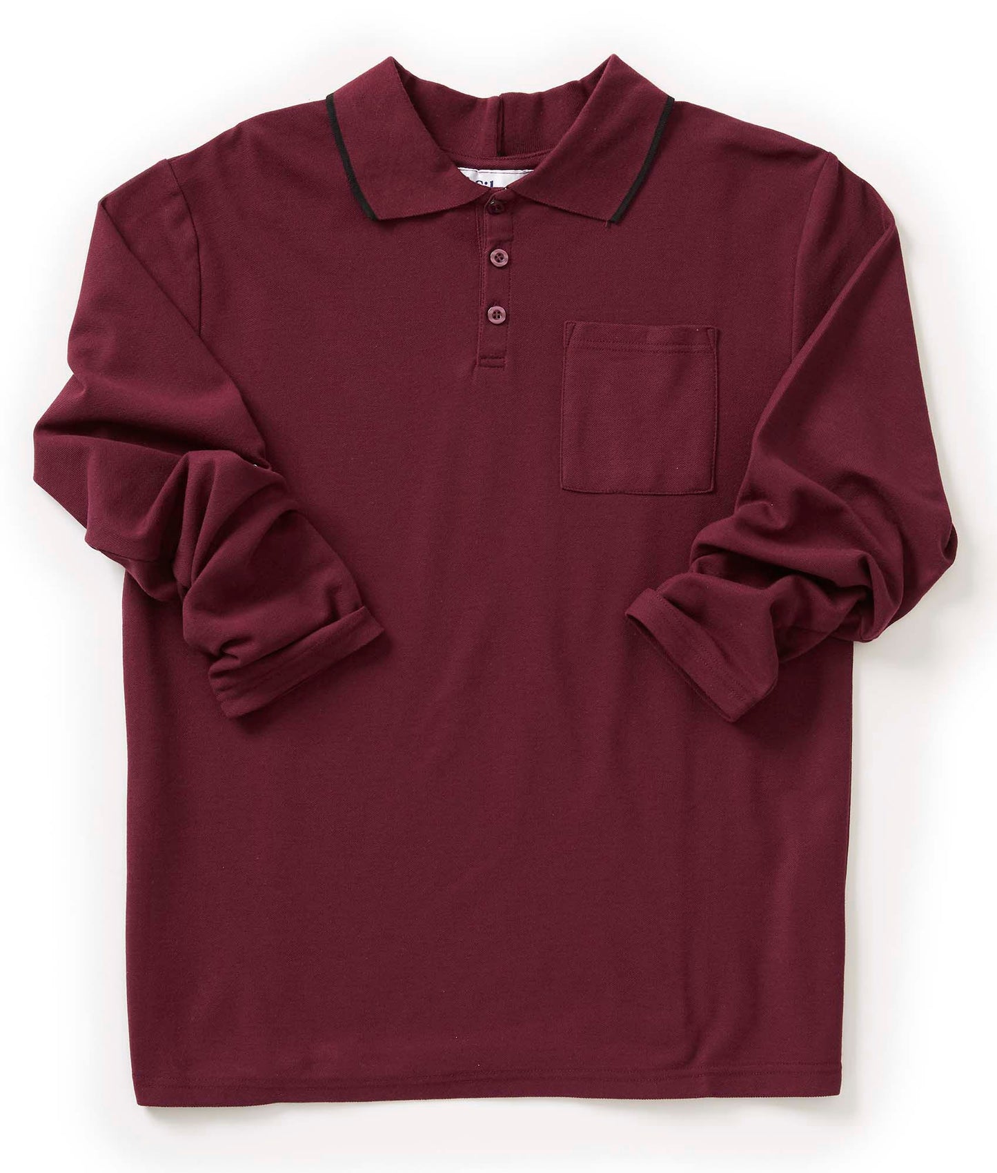 Men's Open Back Polo Shirt
