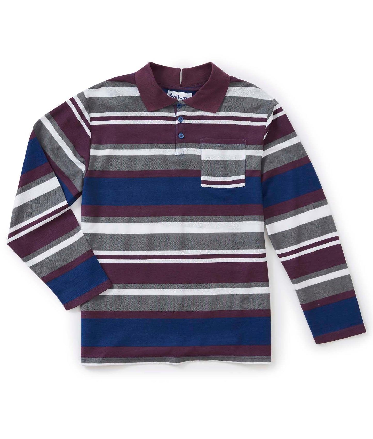 Mens Adaptive Polo Shirt Top - Adaptive Golf Shirt