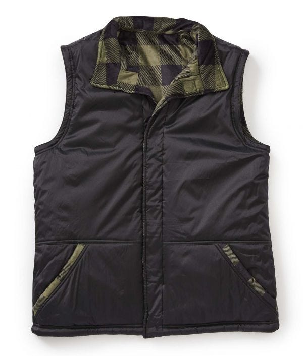 Men's Reversible Magnetic Front Vest